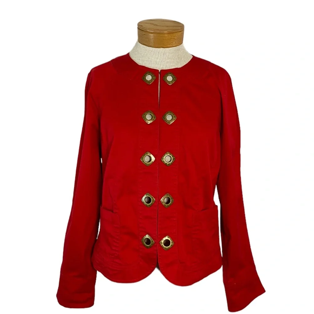 AMI Red Jacket Brass Square Eyelets Large
